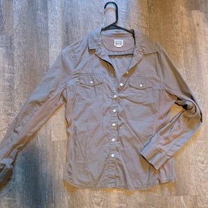 Brownish/gray Button down converse shirt
